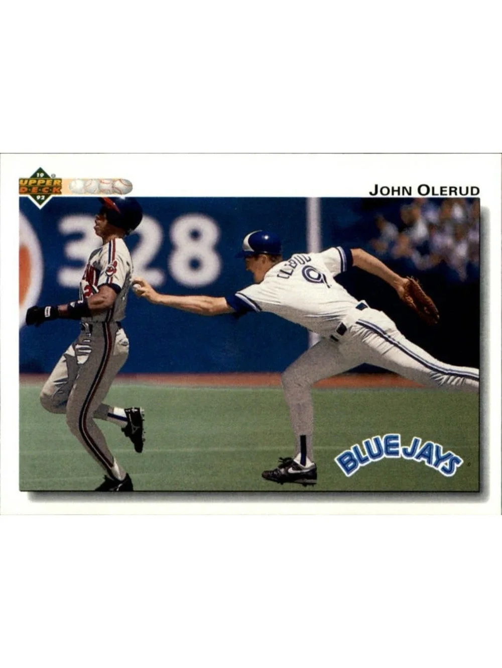 John Olerud 1992 Upper Deck MLB #375 Baseball Card Toronto Blue Jays